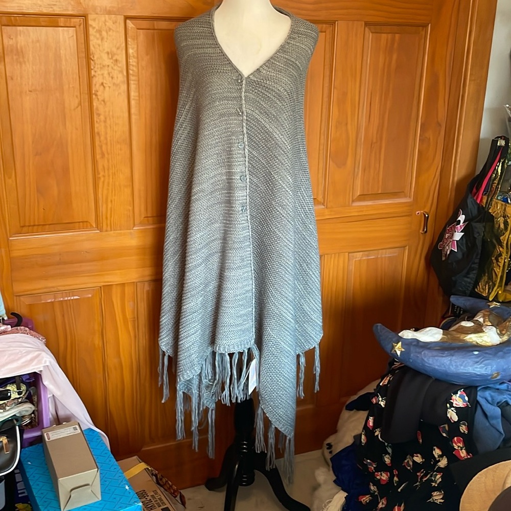 NWT LuLaRoe O/S Mimi Acrylic Simply Comfortable Poncho